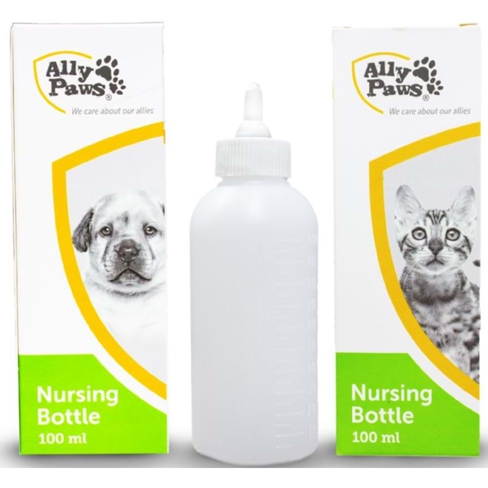 ALLY PAWS KEDİ ve KÖPEKLER İÇİN BİBERON 100ML