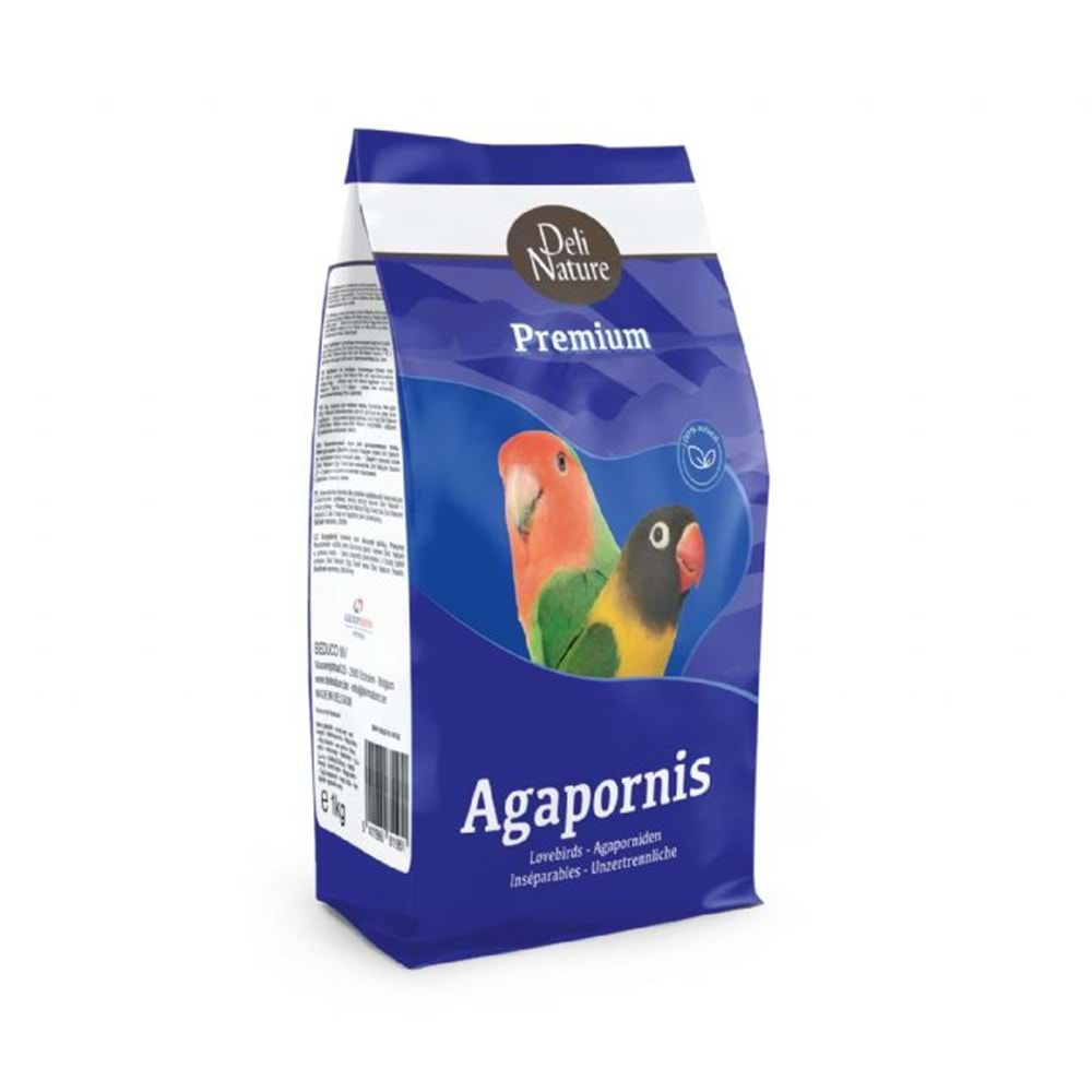 DELİ NATURE PREMİUM AGAPORNİS LOVEBİRDS PAREKET YEMİ 1100GR