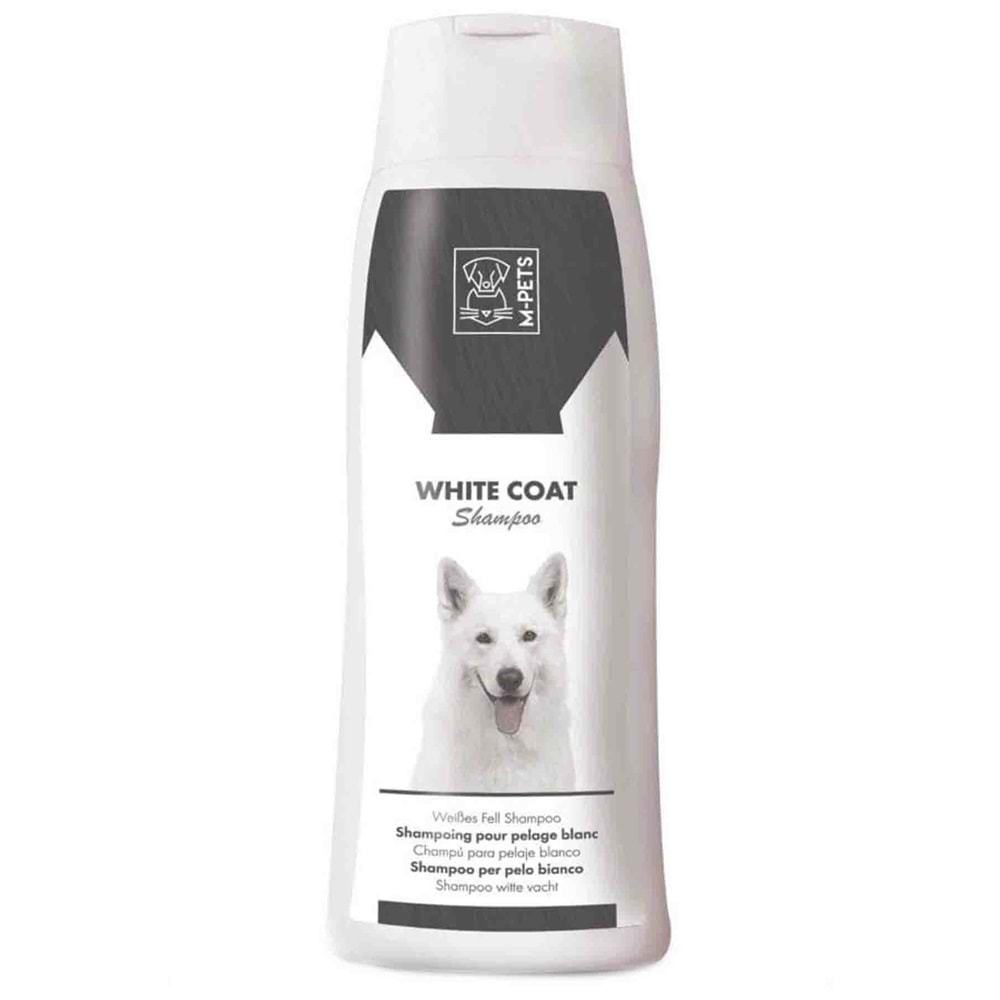 MPETS DOG SHAMPOO WHITE COAT 250ML