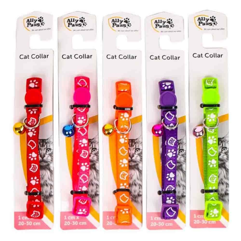 ALLY PAWS CAT COLLAR WİTH BELL 1CMX20-30CM