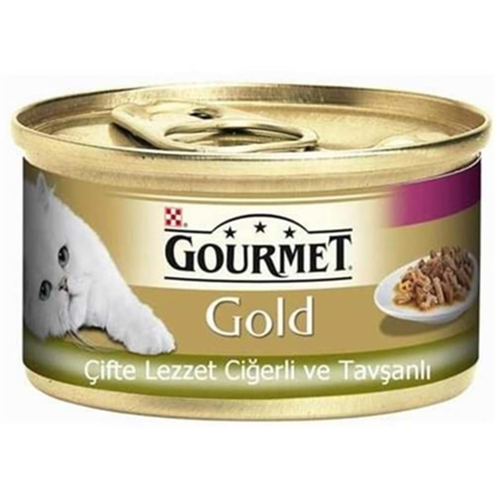 GOURMET GOLD ÇİFTE LEZZET CİĞER@TAVŞAN 85 GR