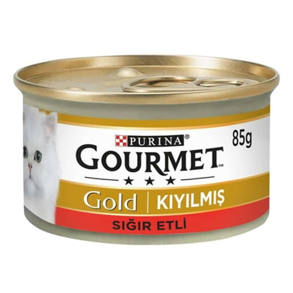 GOURMET GOLD KIYILMIŞ SIĞIR ETLİ 85 GR