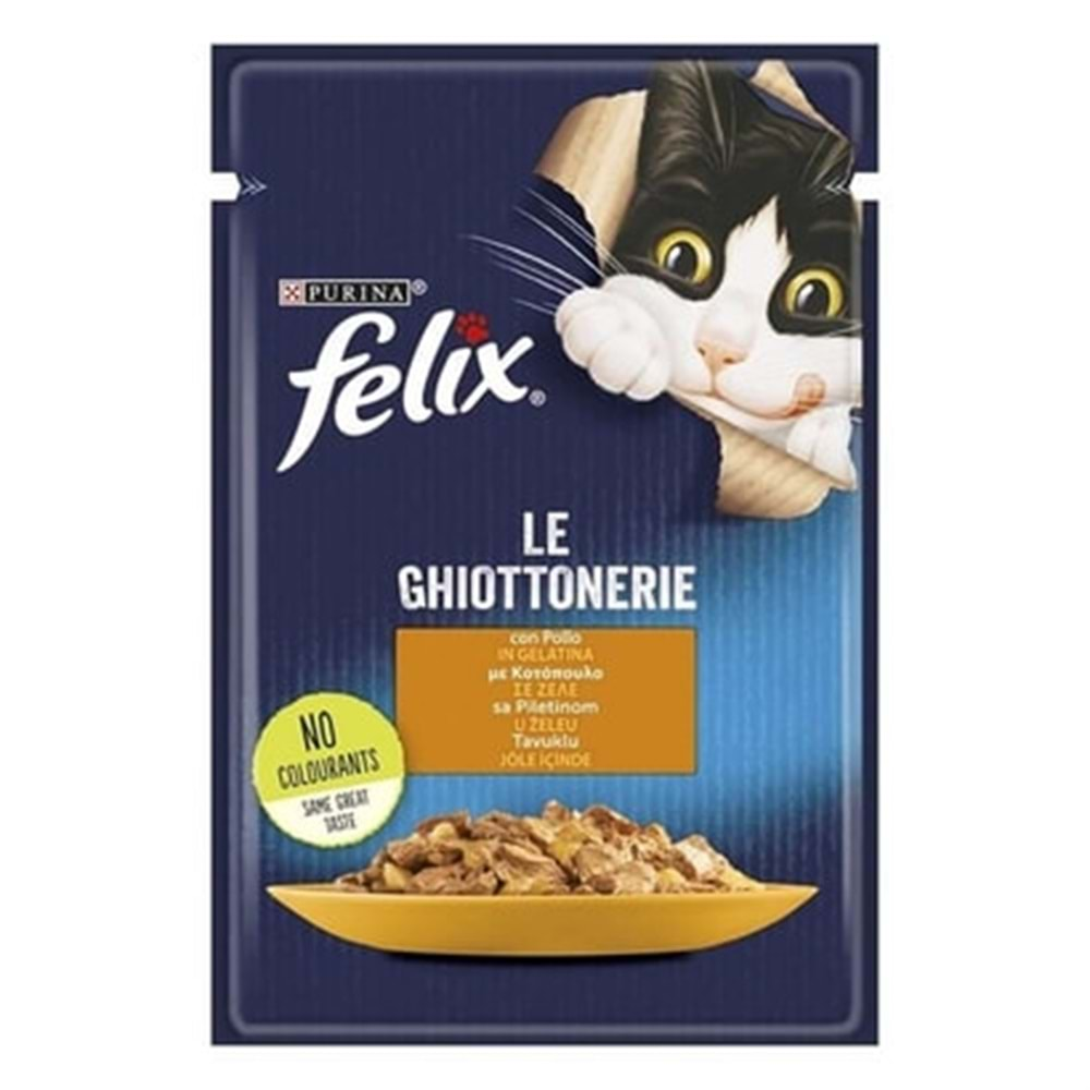 FELİX TAVUKLU POUCH 85GR