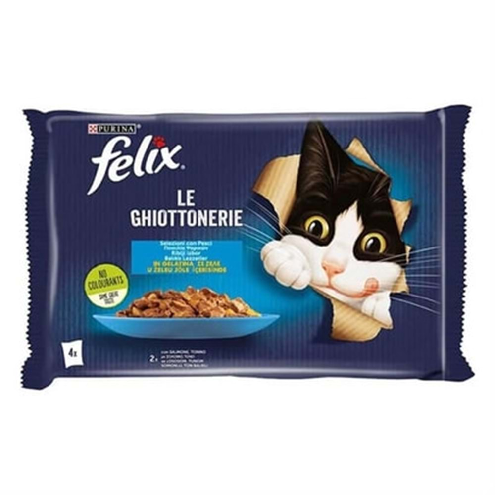 FELİX SOMONLU TONBALIKLI EKO PAK.4*85GR