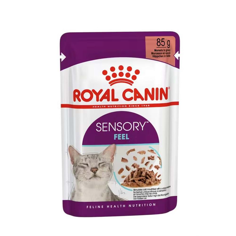 ROYAL CANIN FHN SENSORY FEEL GRAVY 85 GR