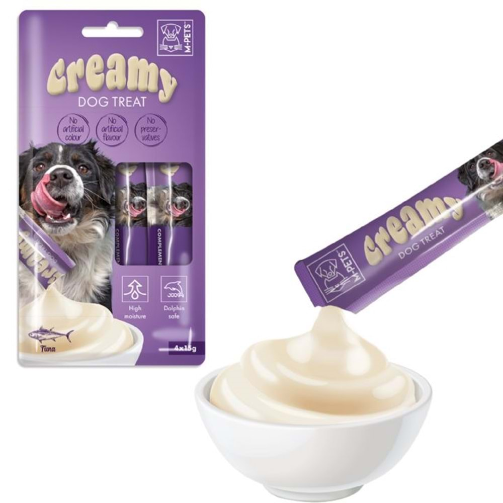 MPETS CREAMY TON BALIK KÖPEK ÖDÜL 4*15GR