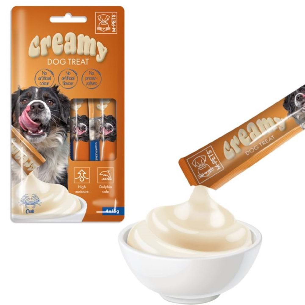 MPETS CREAMY YENGEÇLİ KÖPEK ÖDÜL 4*15GR