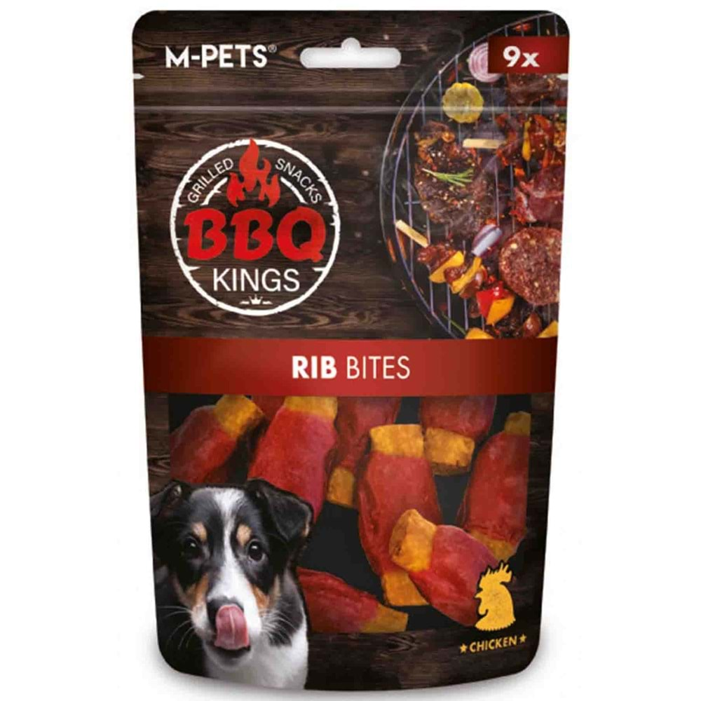 M-PETS BBQ KINGS RIB BITES CHICKEN ÖDÜL 115GR