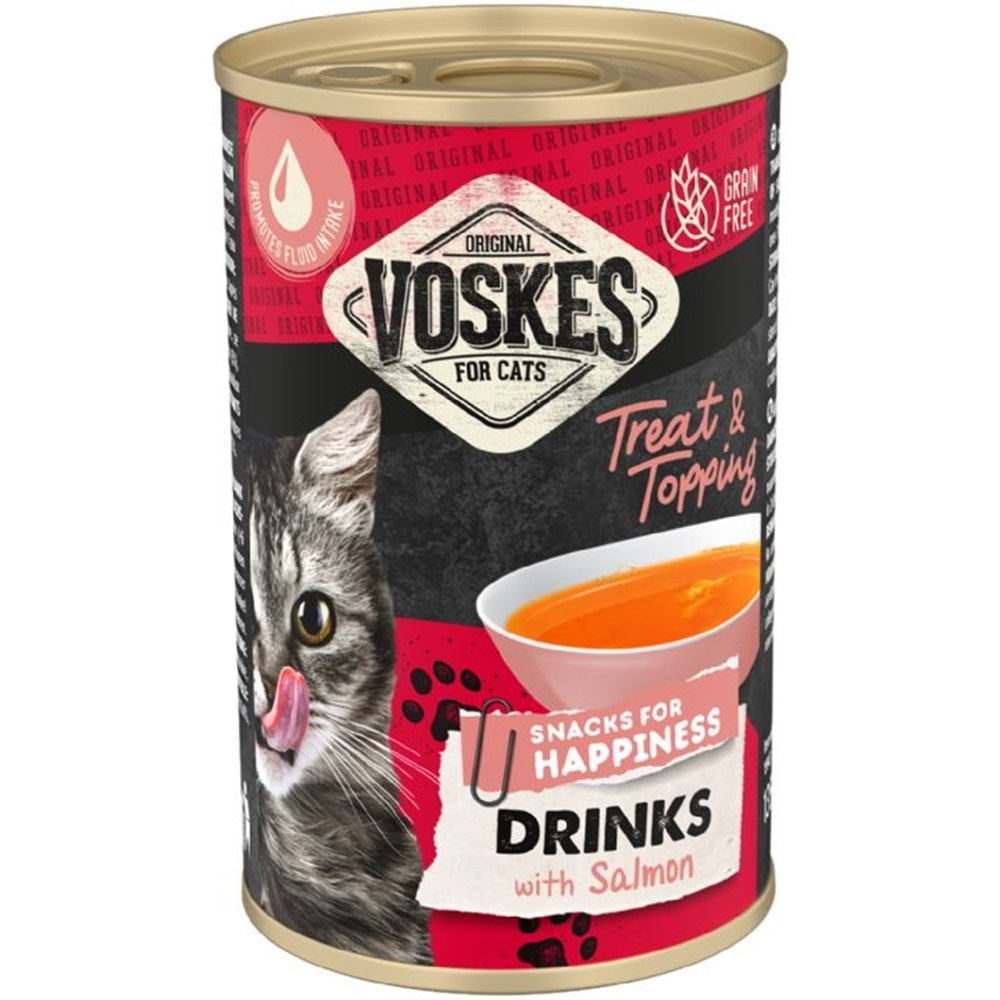 VOSKES SOMONLU KEDİ ÇORBASI 135ML