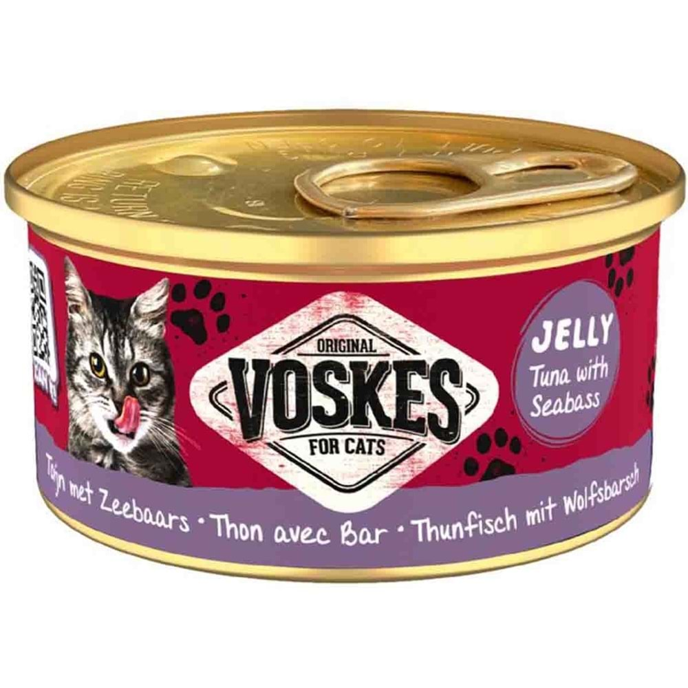 VOSKES TON BALIĞI ve LEVREK KEDİ KONS.85 GR