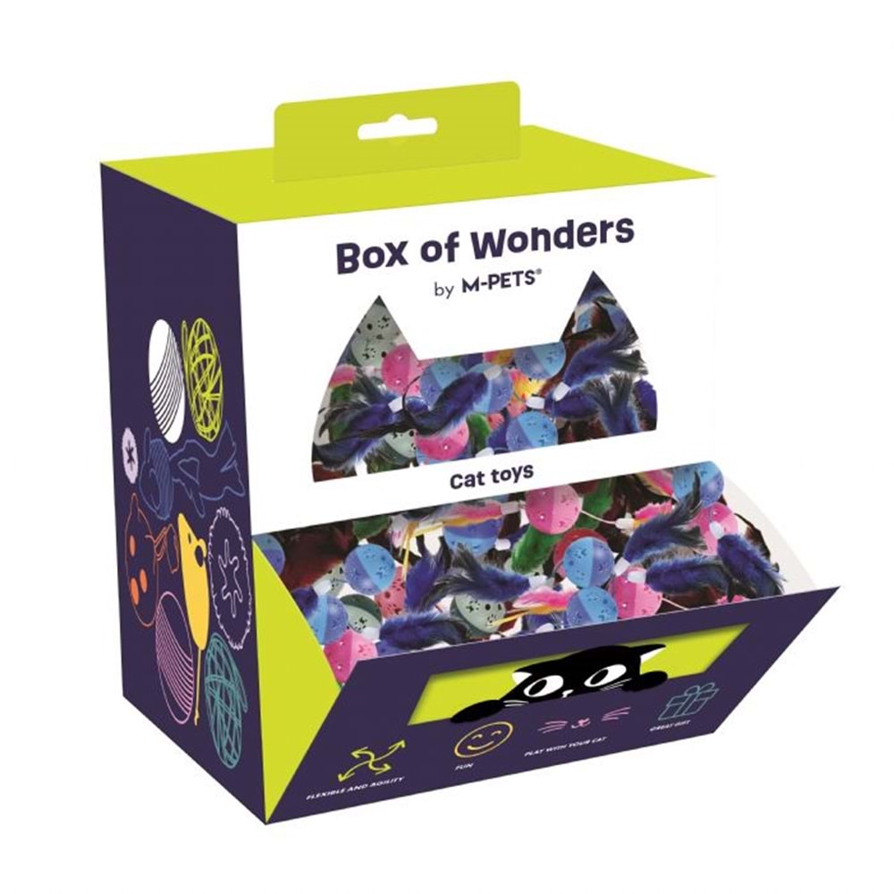 M-PETS WONDERS BELL BALL KEDİ OYUNCAĞI DISPLAY