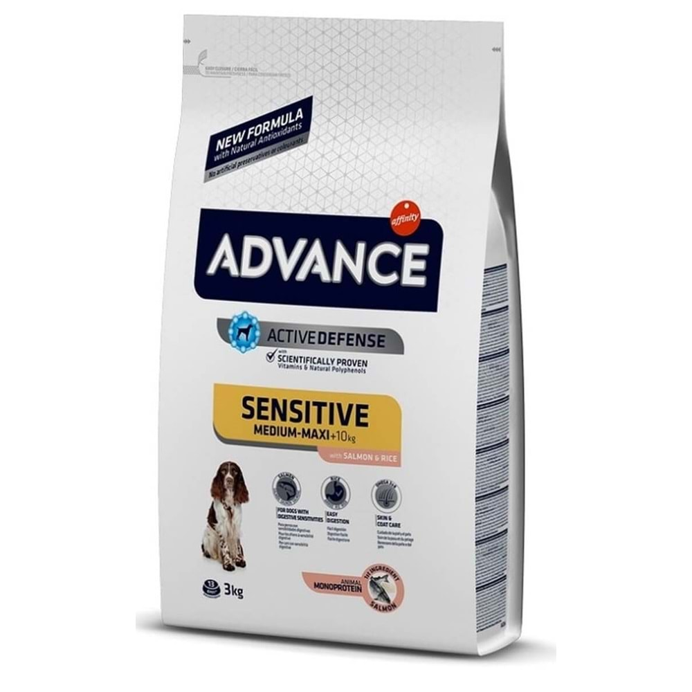 ADV.DOG. SENSITIVE SOMONLU 3 KG