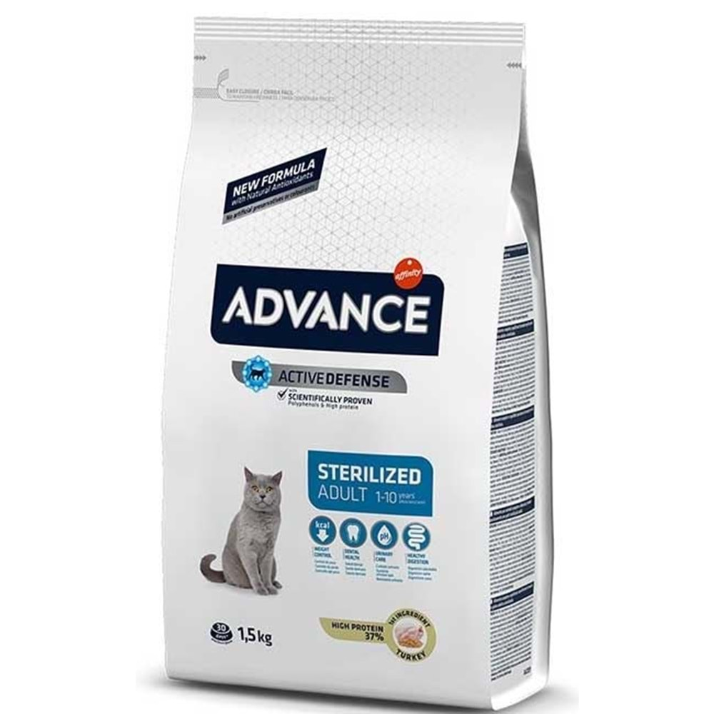 ADV.CAT.YETİŞKİN KISIR HİNDİLİ 1,5KG