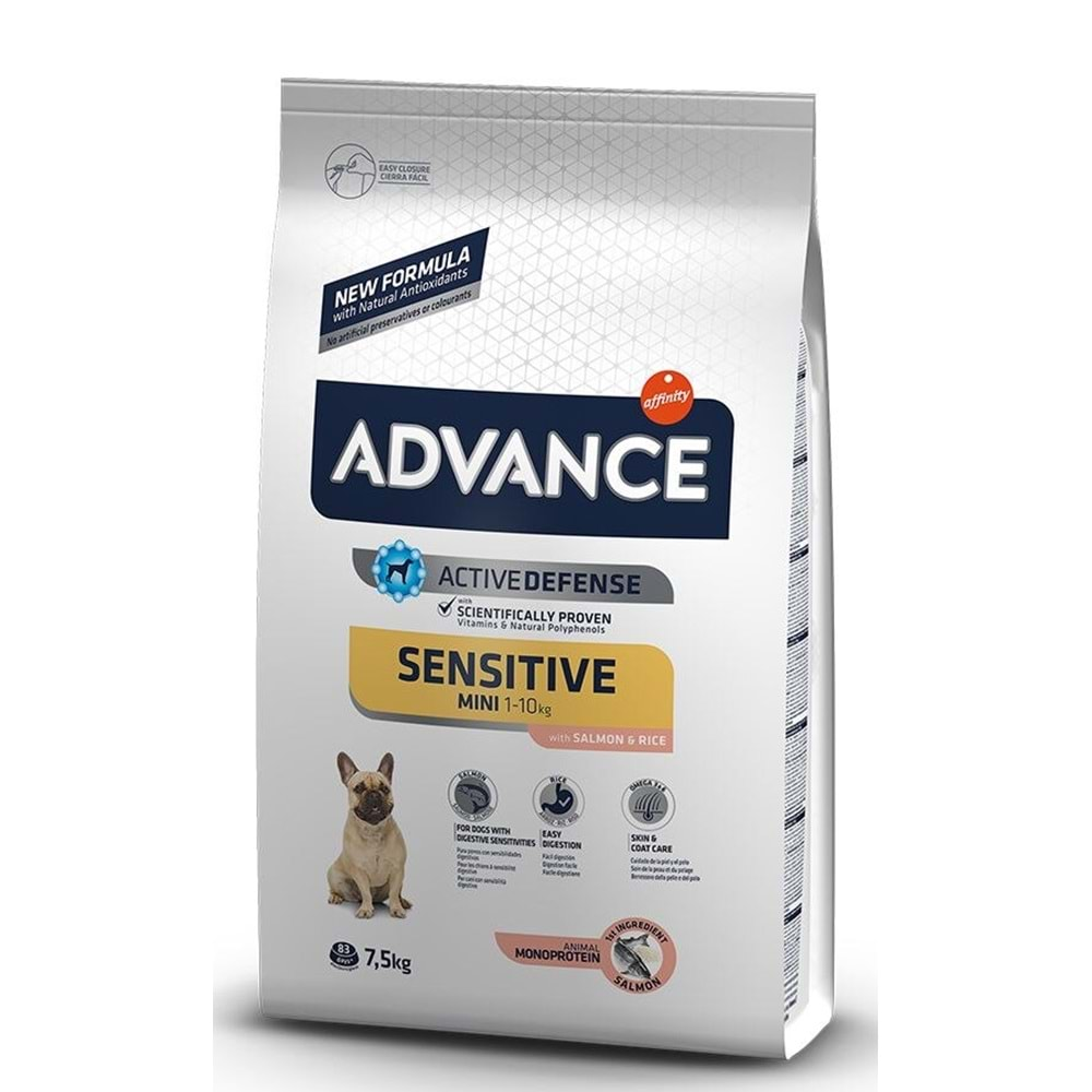 ADV.DOG.MINI SENSITIVE 7,5 KG