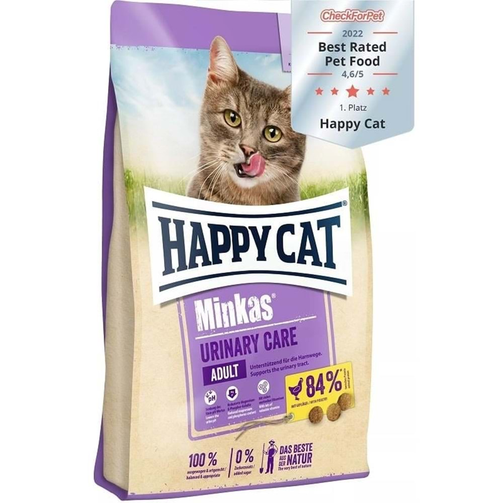 HAPPY CAT MİNKAS URİNARY CARE GEFLÜGEL 10KG