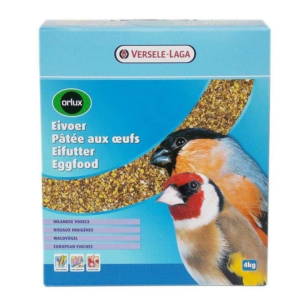 VERSELE LAGA ORLUX EUR.FİNCHES BÖCEKLİ YUM.MAMASI 4 KG