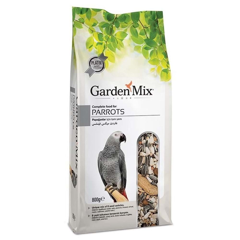 GARDENMİX PLATİN PAPAĞAN YEMİ 800g