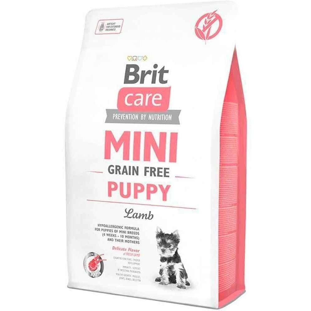 BRIT CARE MINI G-F PUPPY LAMB 7 KG