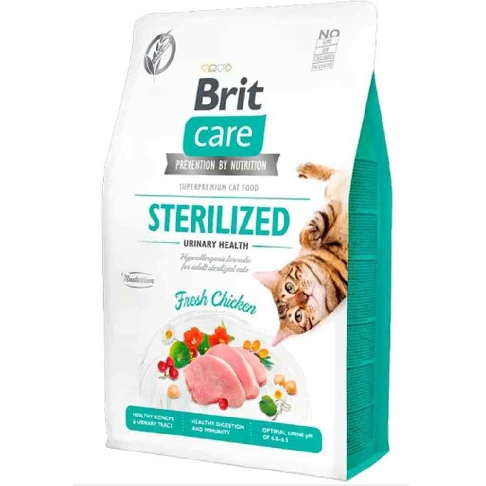 BRIT CARE CAT G-F STERILIZED URINARY HEALTH 2 KG
