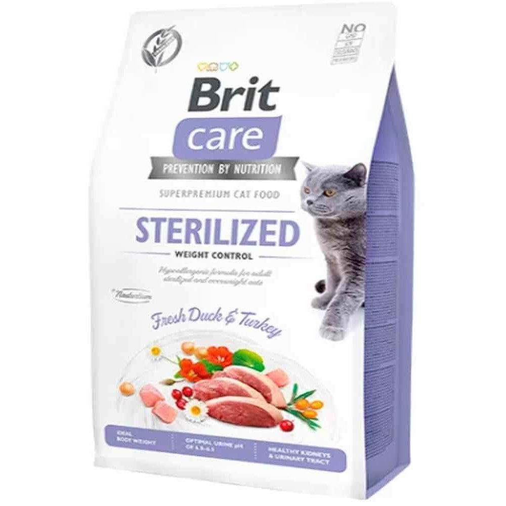 BRIT CARE CAT G-F STERILIZED WEIGHT CONTROL 7 KG