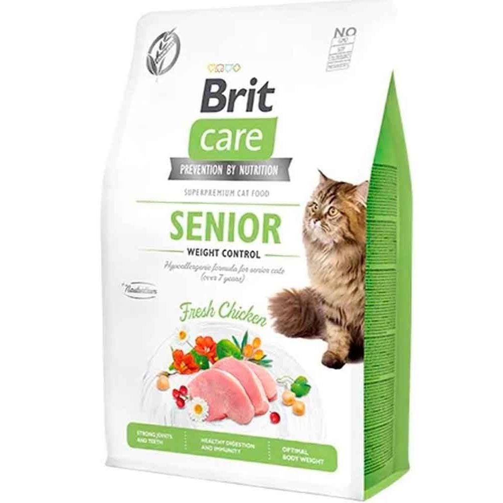 BRIT CARE CAT G-F SENIOR WEIGHT CONTROL 2 KG