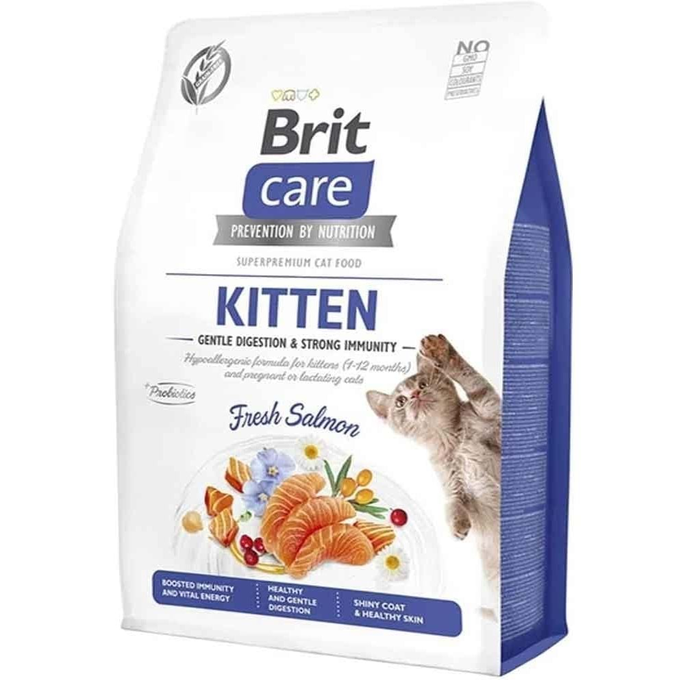 BRIT CARE CAT G-F KITTEN GENTLE DIG&STRONG IM 2 KG