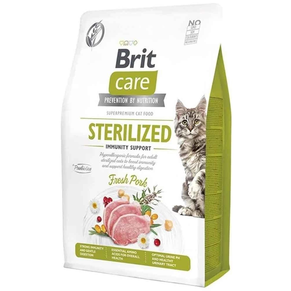 BRIT CARE CAT G-F STERILIZED IMMUNITY SUPPORT 2 KG