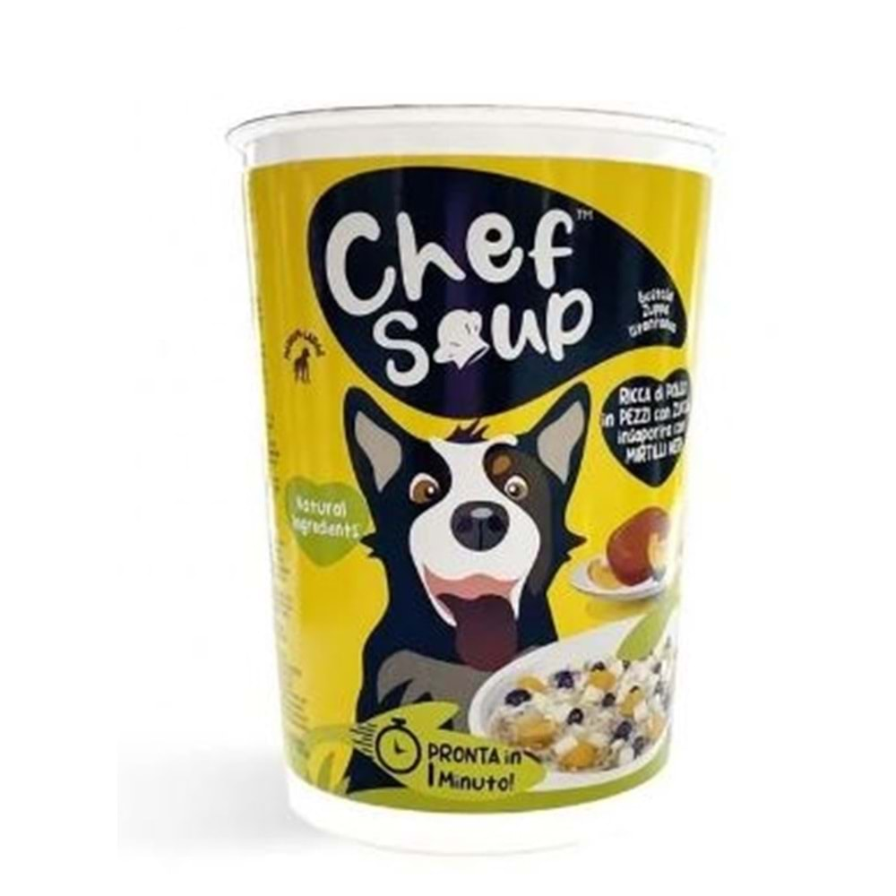 CHEF SOUP TAVUK,Y.MERSİN VE BAL KABAKLI HAZIR ÇORBA 50GR