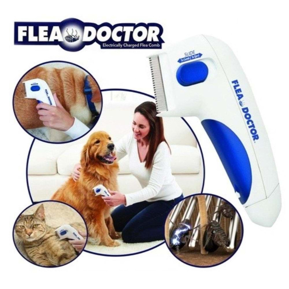 FLEA DOCTOR PİLLİ BİT TARAĞI