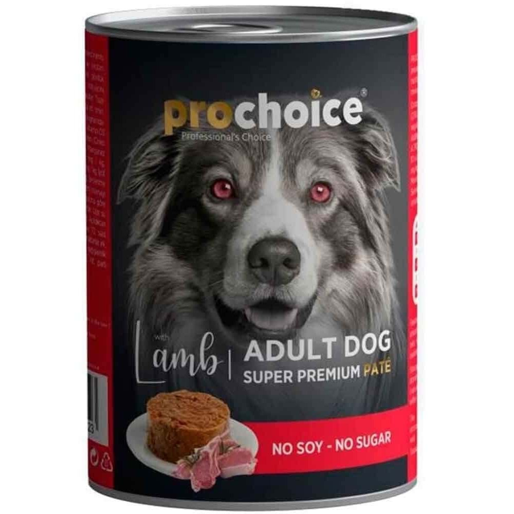 PROCHOICE ADULT DOG LAMB&RICE 400GR PATE