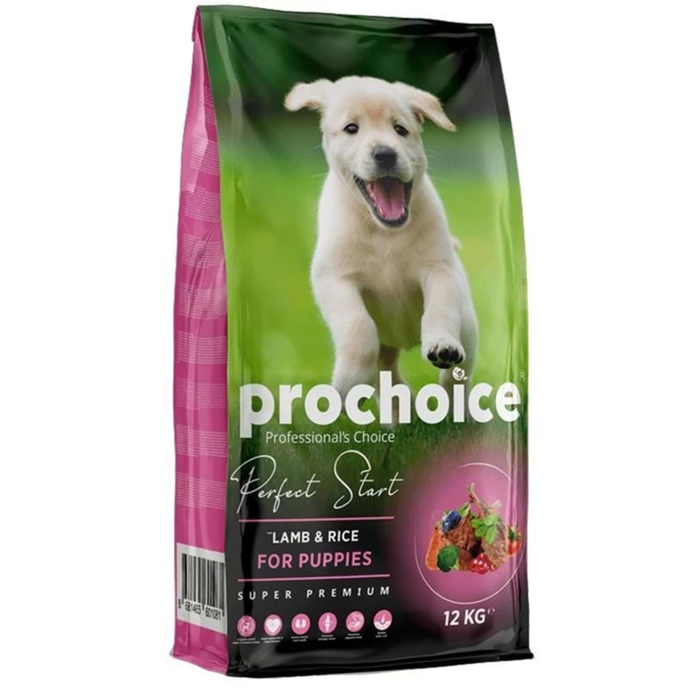 PROCHOICE PUPPY PERFECT START LAMB&RICE 12 KG