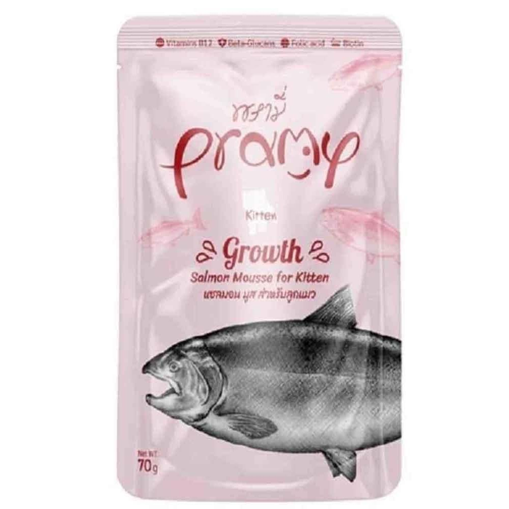 PRAMY YAVRU KEDİLER İÇİN SOMONLU MOUSSE 70GR