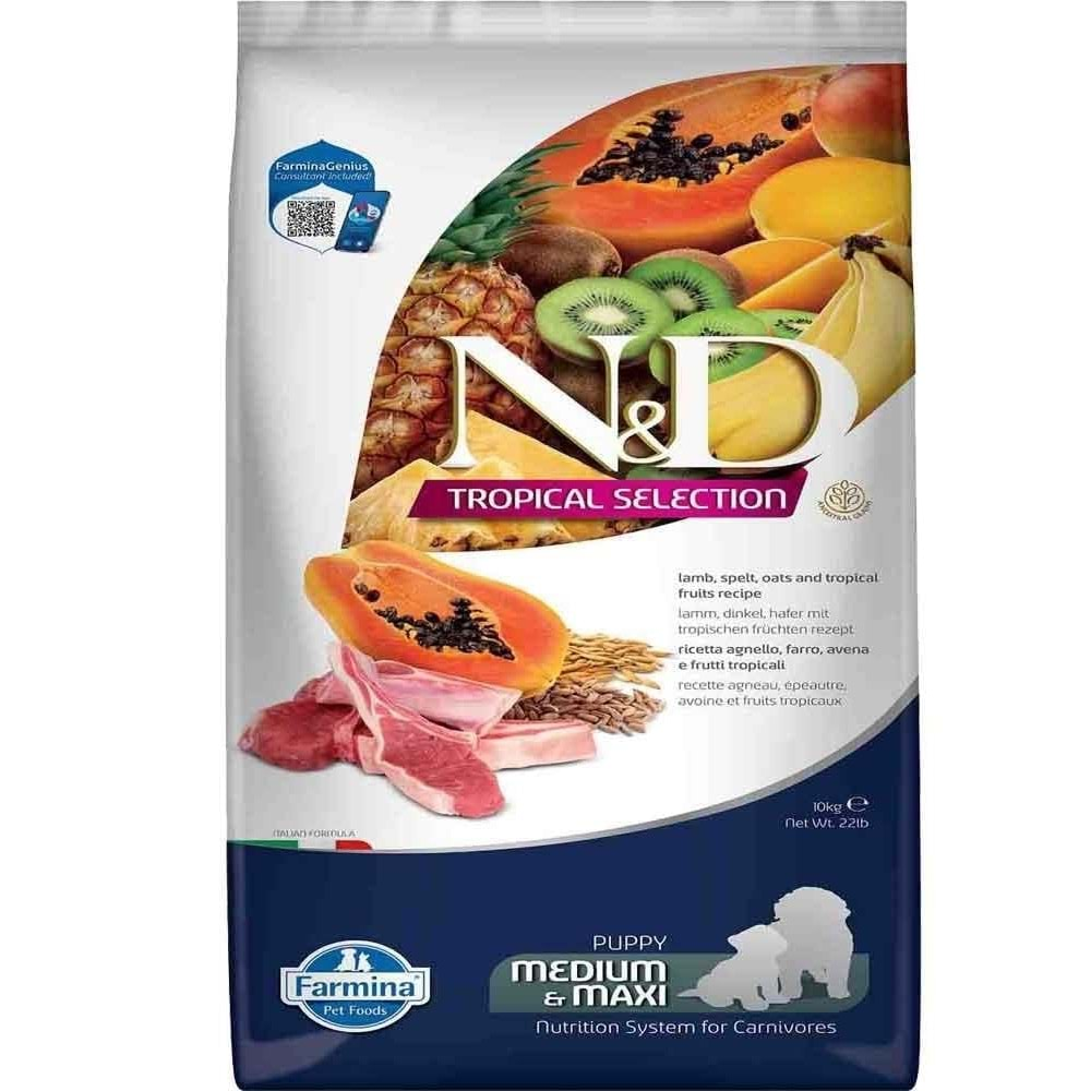 N&D DOG TROPİCAL SELECTİON LAMB PUPPY 10 KG