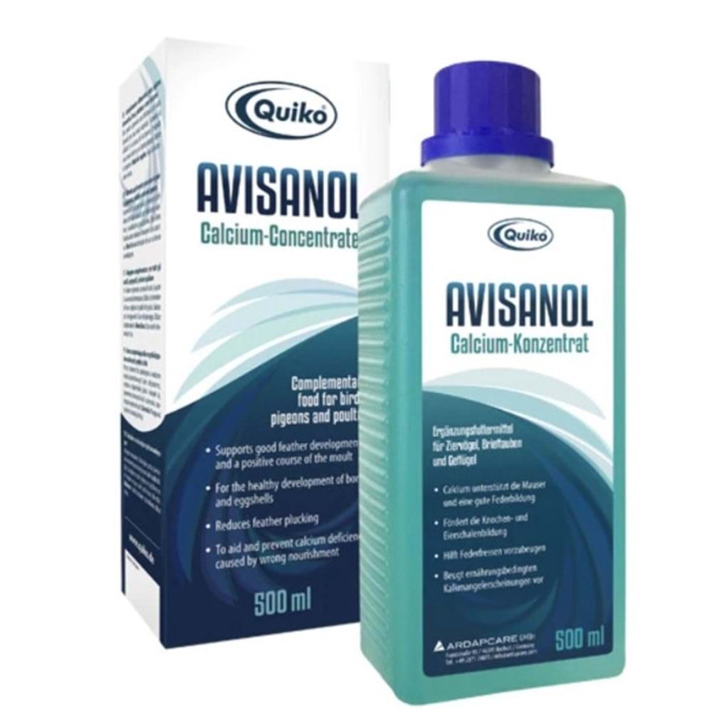 QUİKO AVİSANOL CALCİUM KONZENTRAT 500ML