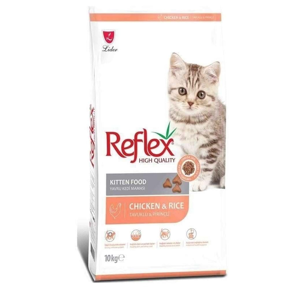 REFLEX TAVUKLU YAVRU KEDİ M.10KG