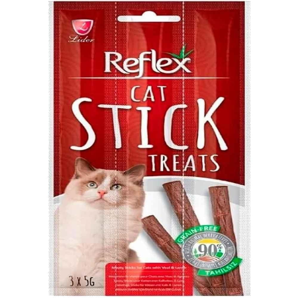 REFLEX CAT BİFTEK&KUZU ÖDÜL ÇUBUK 3*5GR