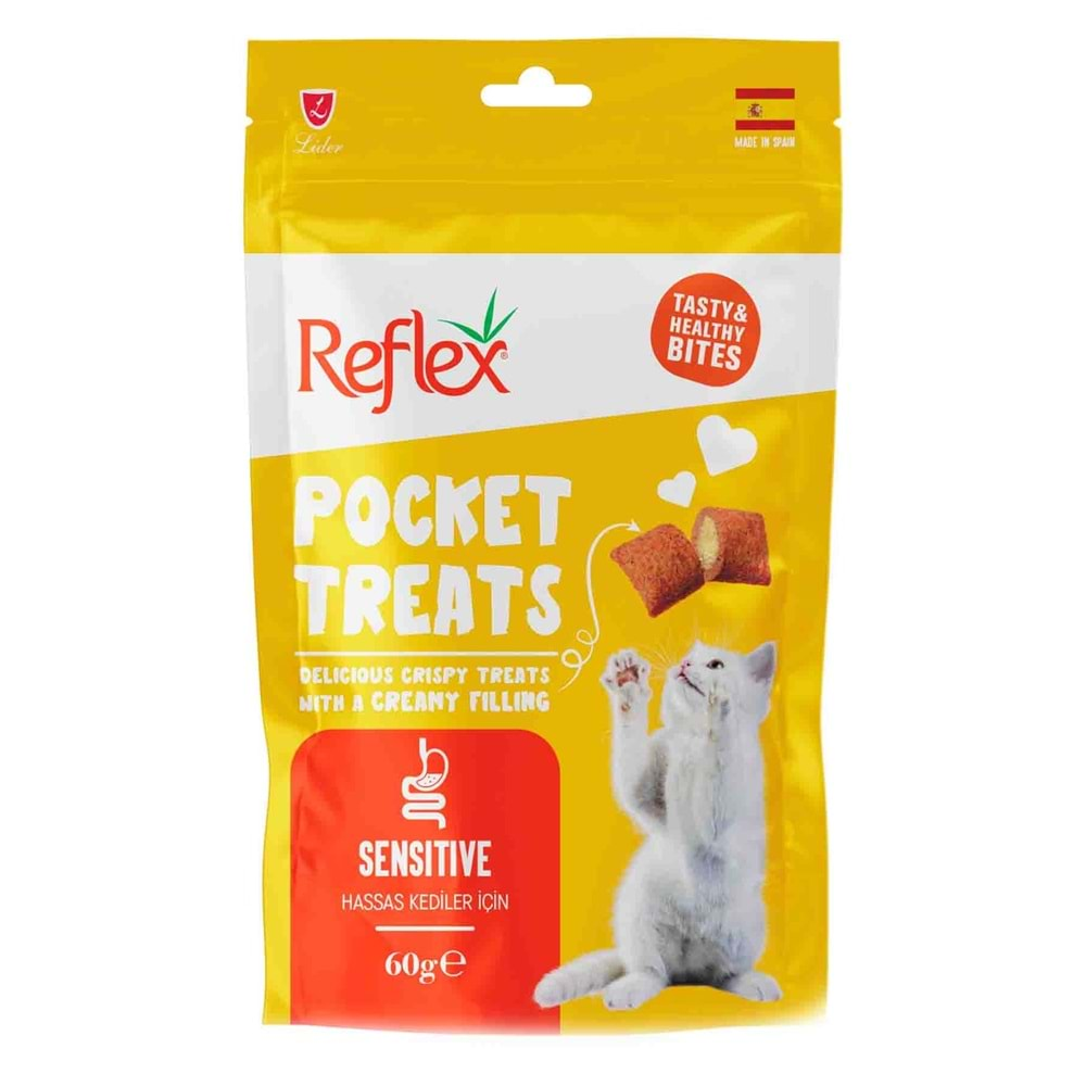 REFLEX POCKET TREATS SENSİTİVE 60 GR