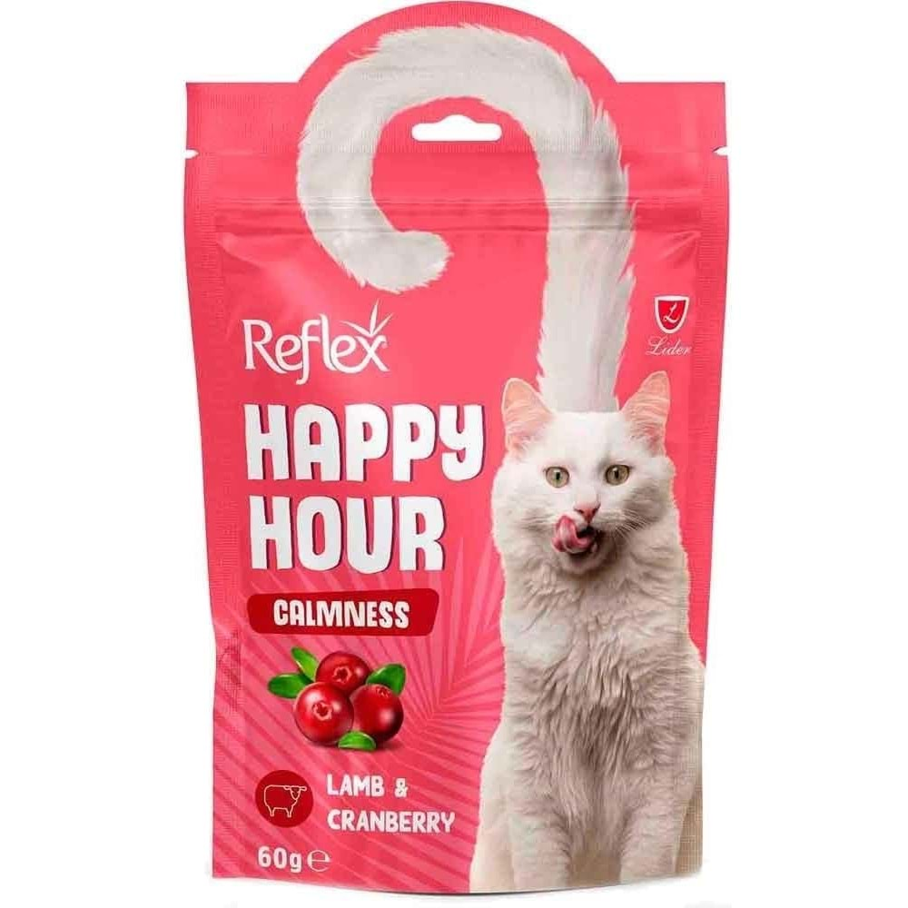 REFLEX HAPPY HOUR SAKİNLEŞMEYİ DEST.KEDİ ÖDÜL 60 GR