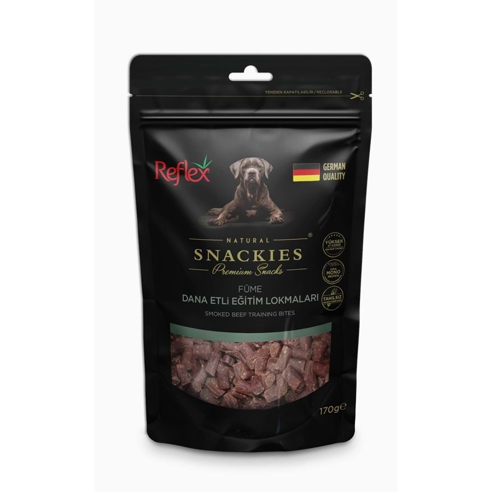 REFLEX SNACKIES FÜME DANA ETLİ EĞİTİM LOKMALARI 170GR