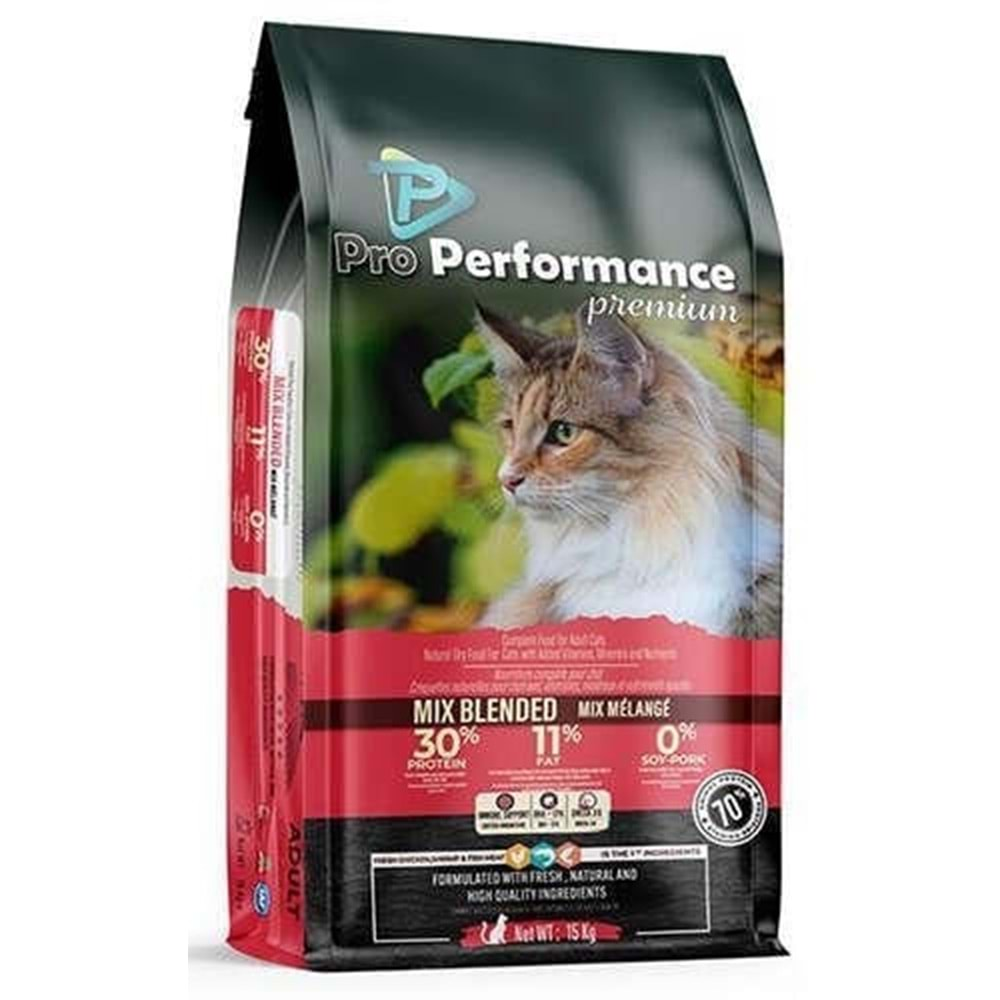 PRO PERF.BLENDED MIX YET.KEDİ M.15 KG