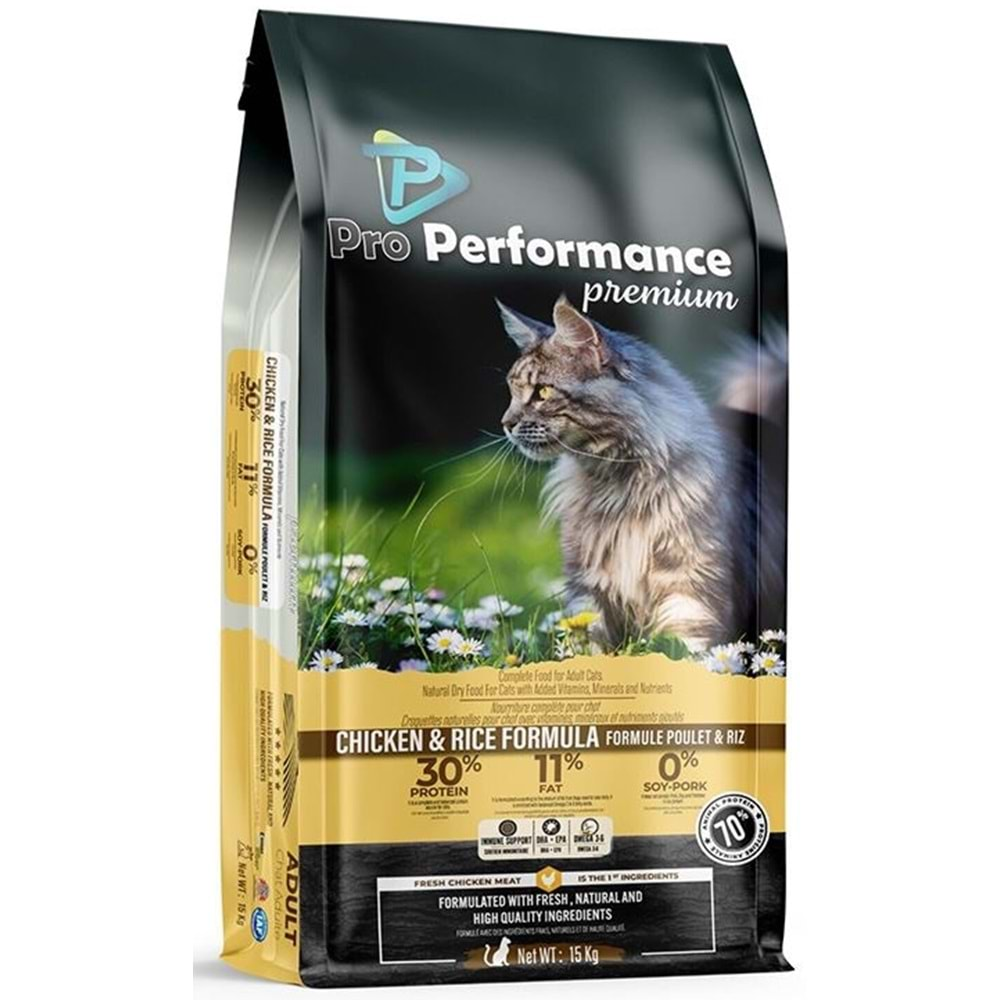 PRO PERF.TAVUKLU YET.KEDİ M.15 KG