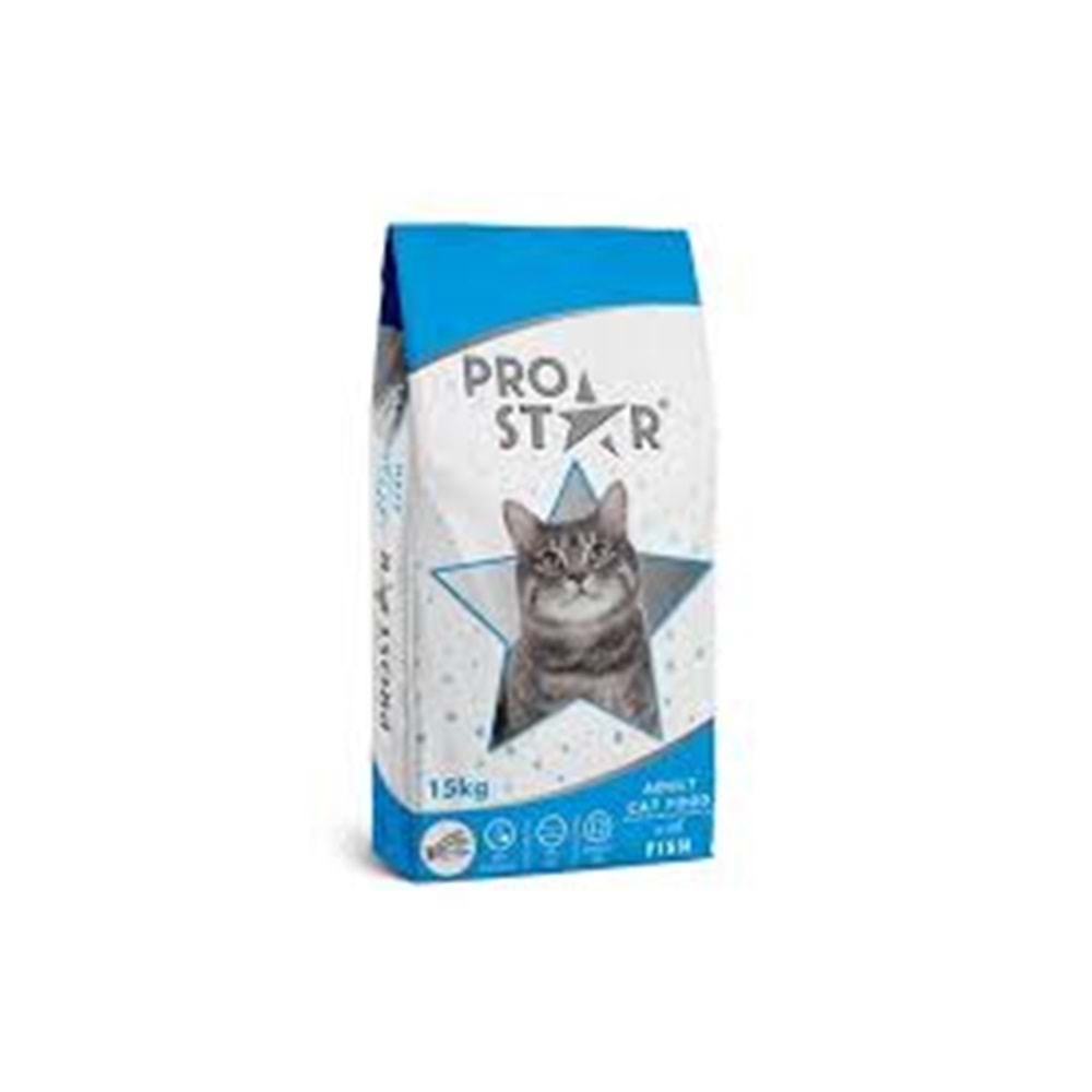 Prostar Balıklı Yetişkin Kedi Maması 15Kg