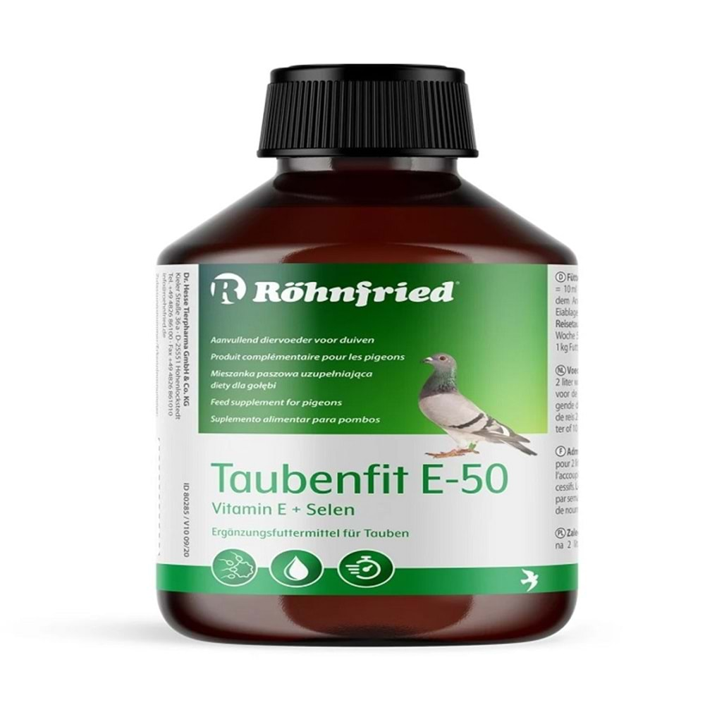 RÖHNFRIED TAUBENFİT E50 250 ML