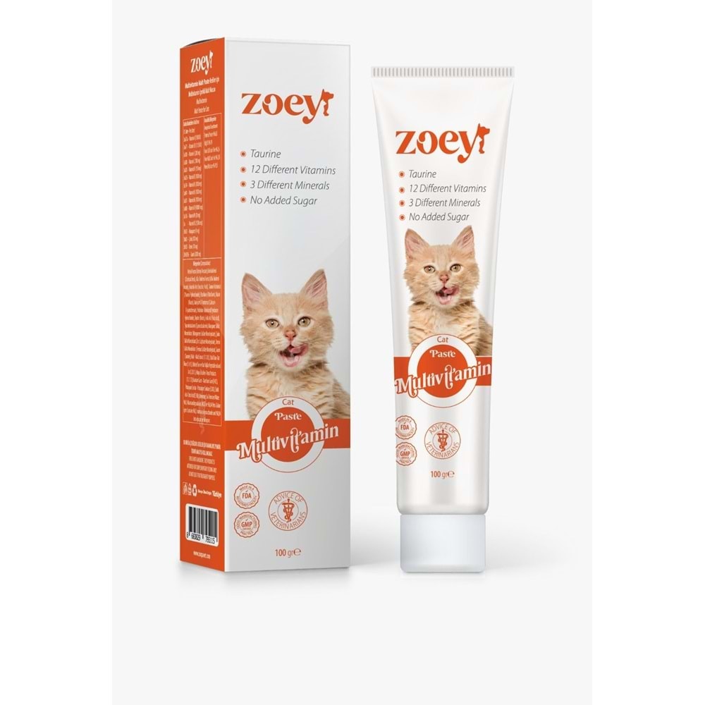 ZOEY MULTİVİTAMİN PASTE 100GR