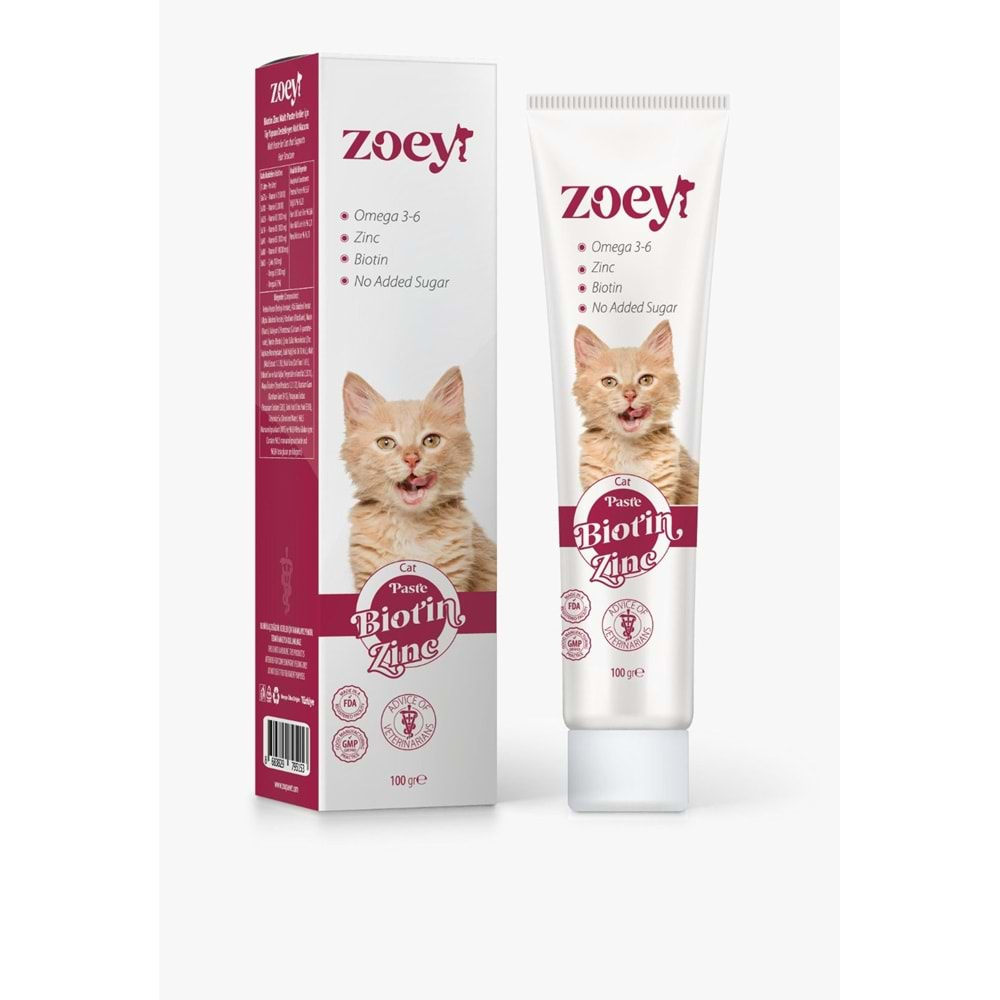 ZOEY BİOTİN ZİNCH PASTE 100 GR