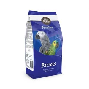 DELİ NATURE PREMİUM PARROTS PAPAĞAN YEMİ 800GR