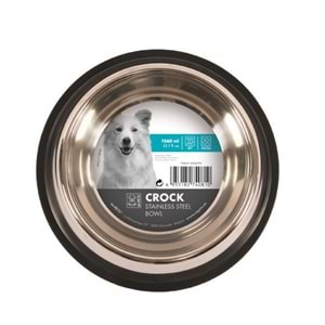 M-PETS CROCK PASLANMAZ ÇELİK MAMA KABI (XL)