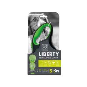 MPETS LIBERTY OTOMATİK GEZDİRME ŞERİT 3MT/ GREEN (S)