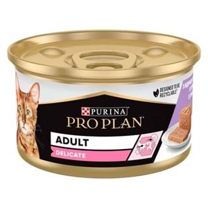 PROPLAN DELİCATE HİNDİLİ KEDİ KONSERVE 85GR