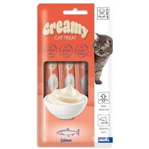 MPETS CREAMY SOMON BALIKLI KEDİ ÖDÜLÜ 4*15GR